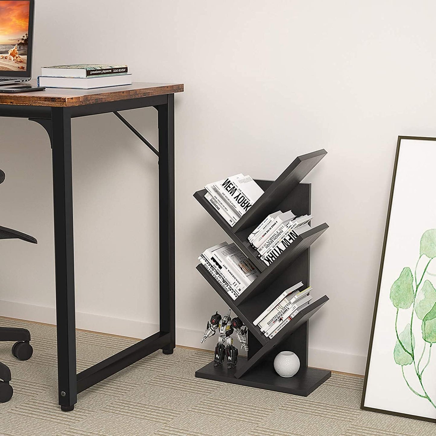 Modern Book Shelf Tree-Shaped